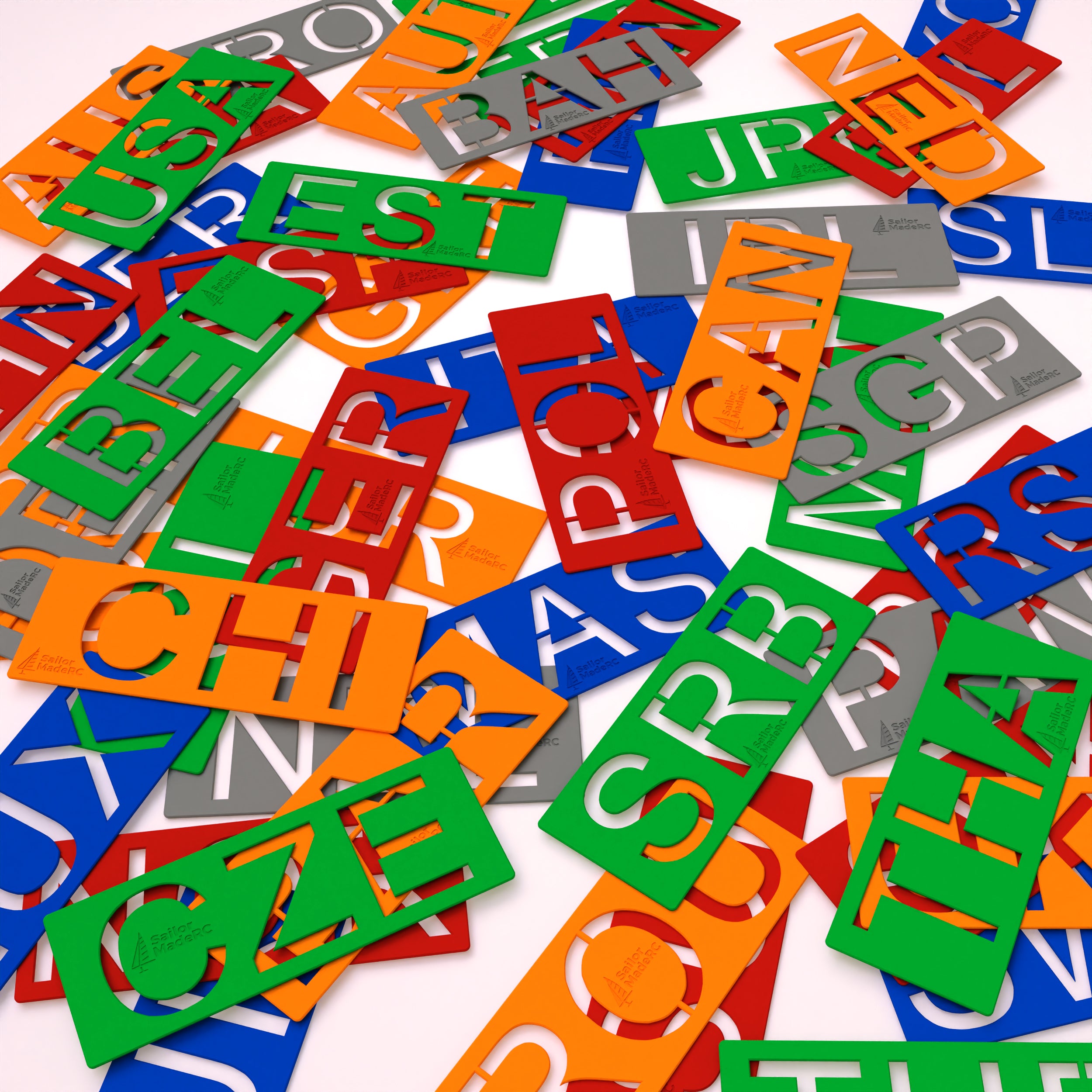 Country Lettering 40 mm