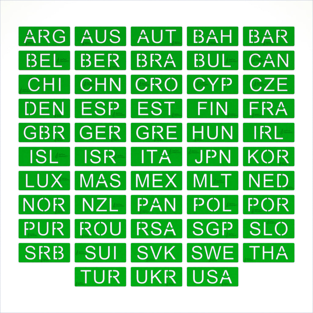 Country Lettering 40 mm