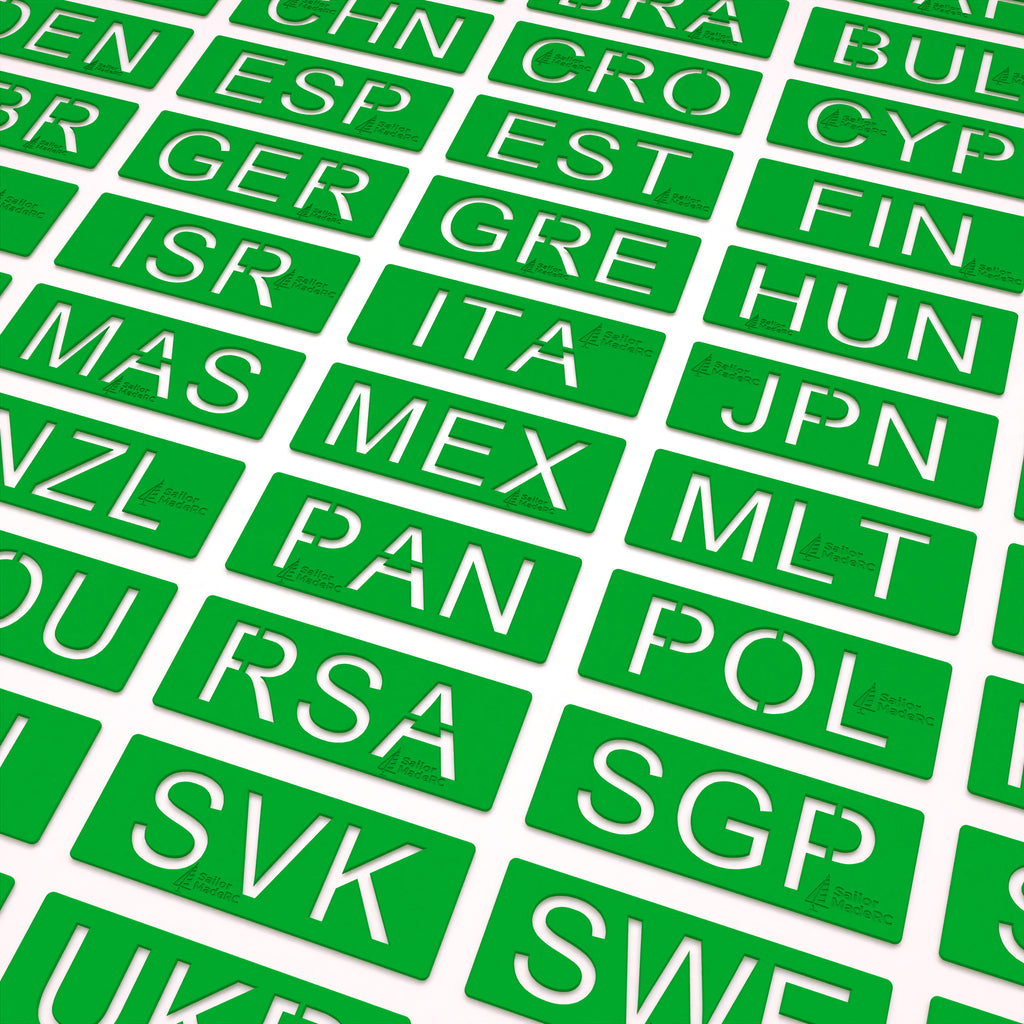 Country Lettering 40 mm