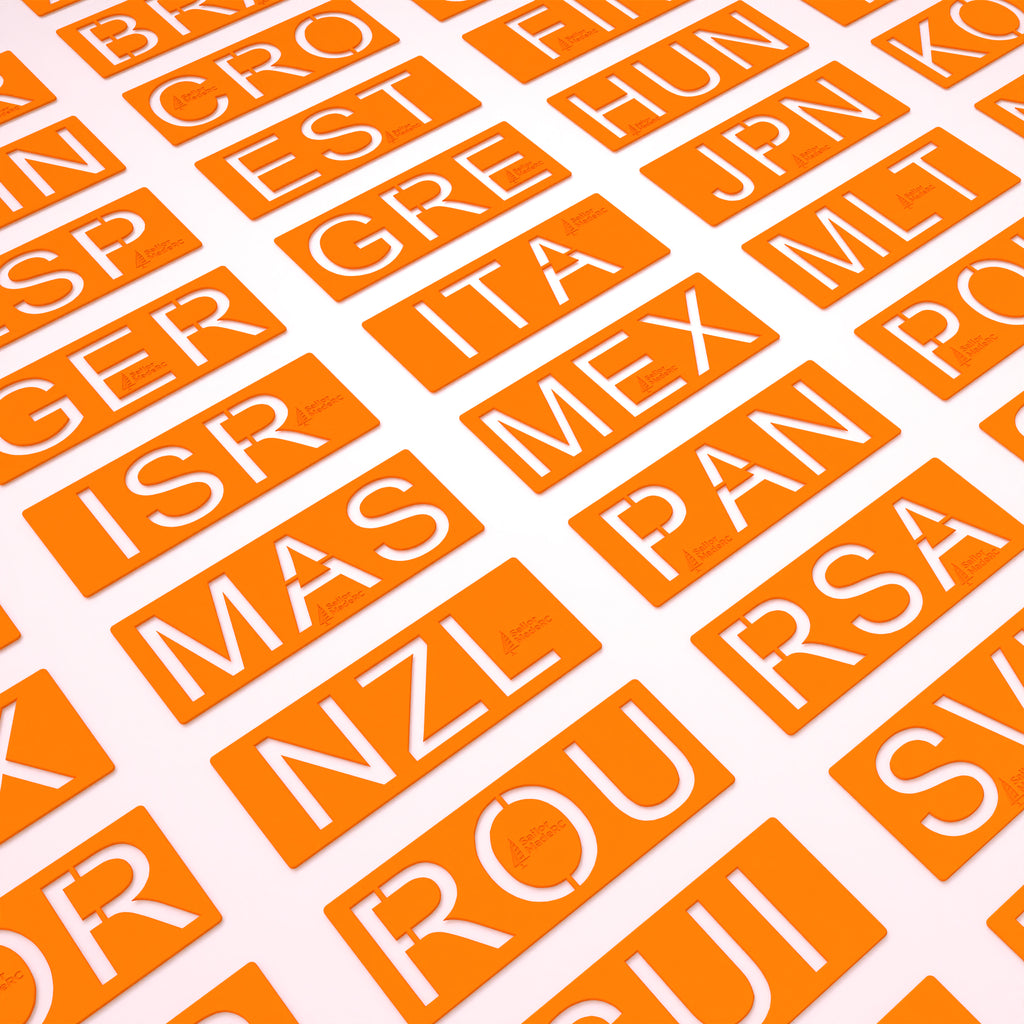 Country Lettering 60 mm