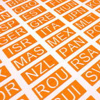 Country Lettering 60 mm
