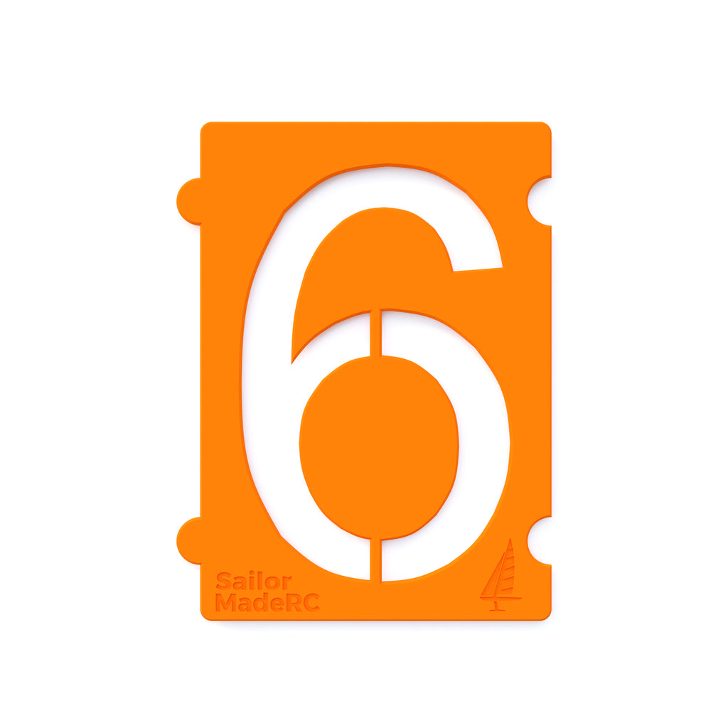 Sail Numbers 100 mm
