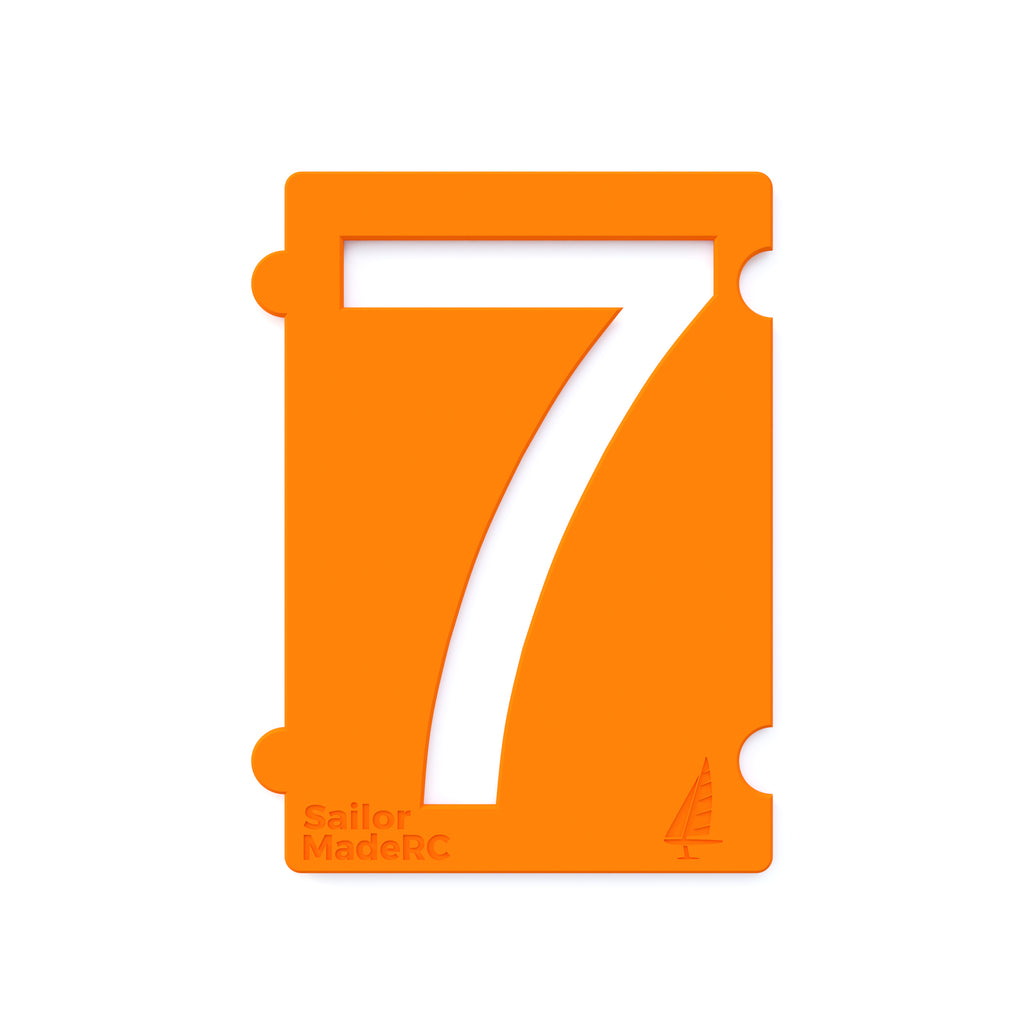 Sail Numbers 100 mm