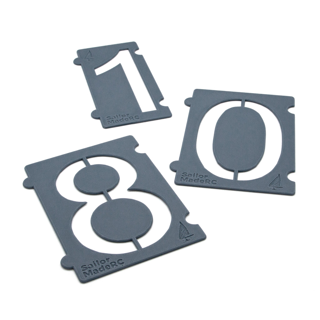 Sail Numbers 100 mm