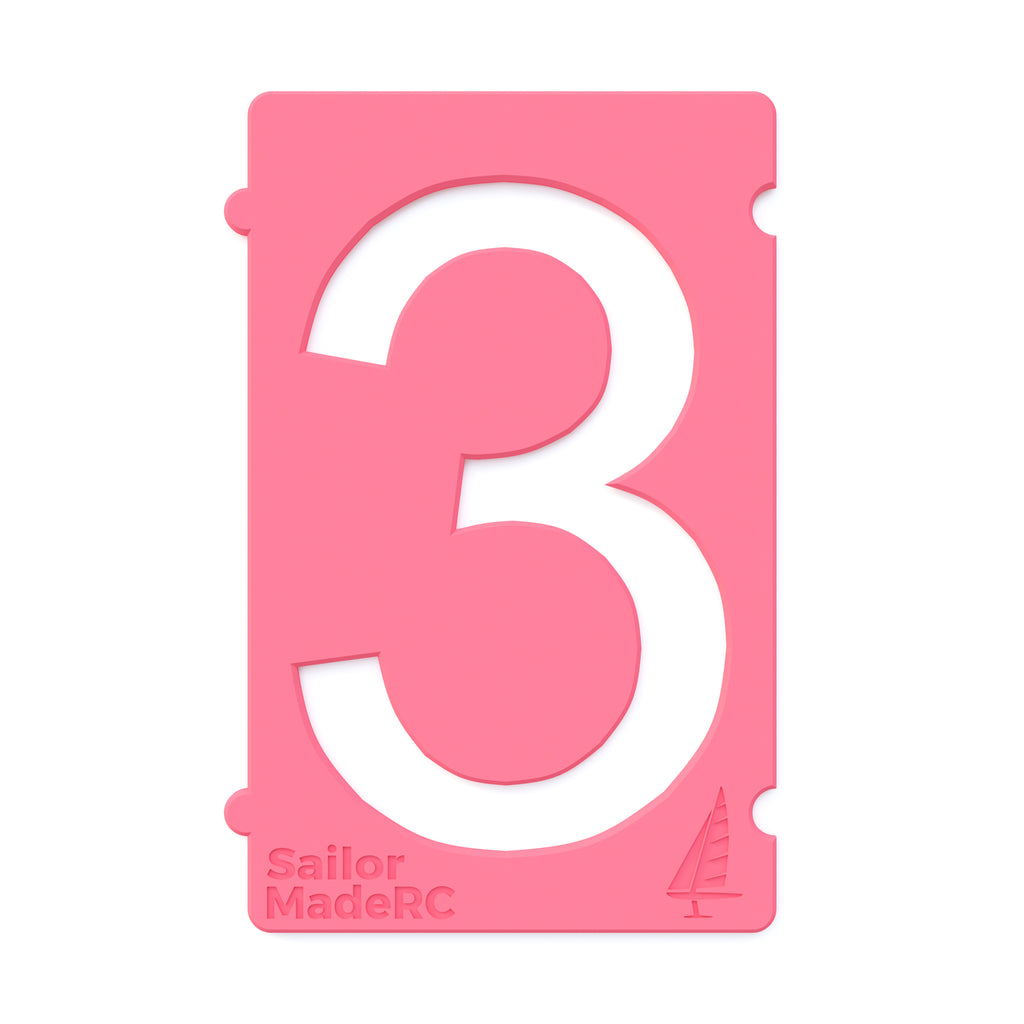 Sail Numbers 80 mm