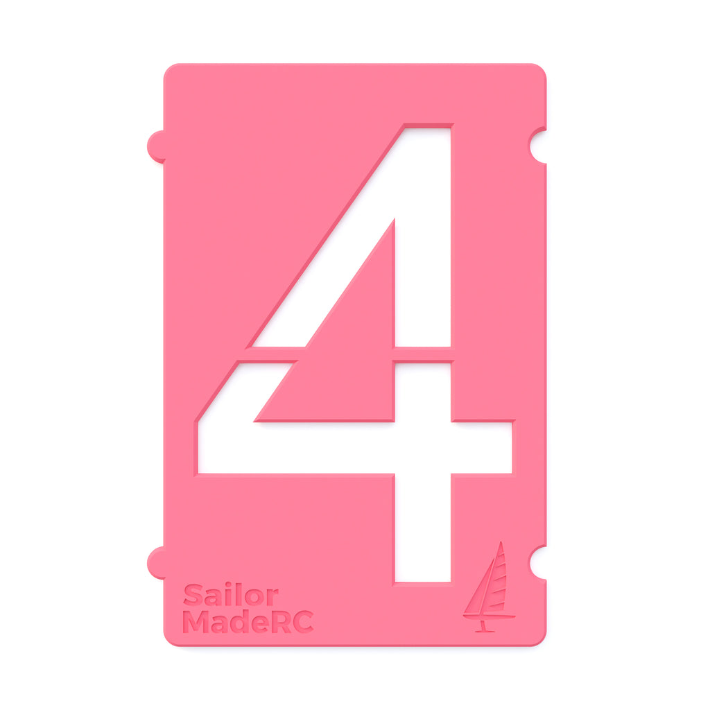 Sail Numbers 80 mm