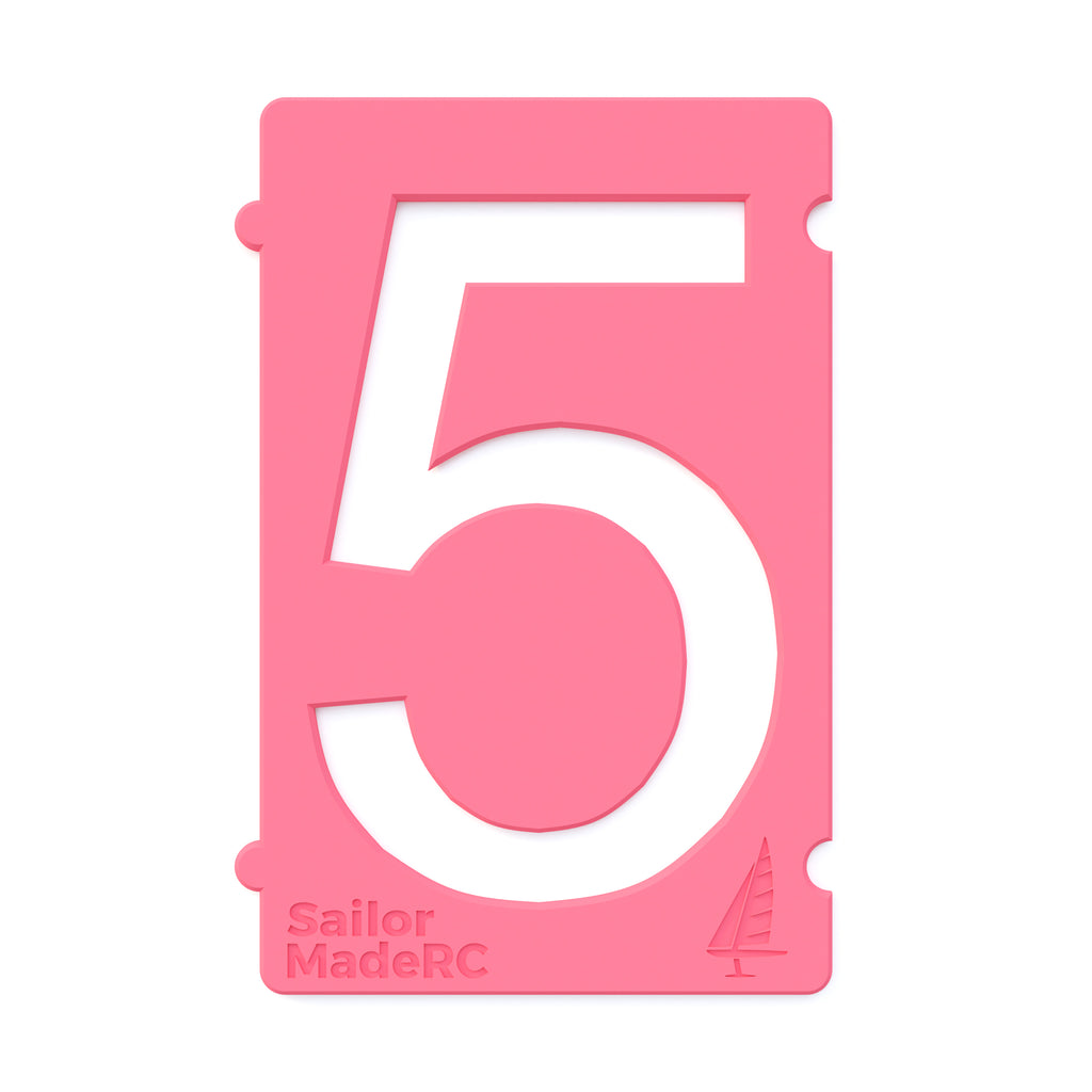 Sail Numbers 80 mm