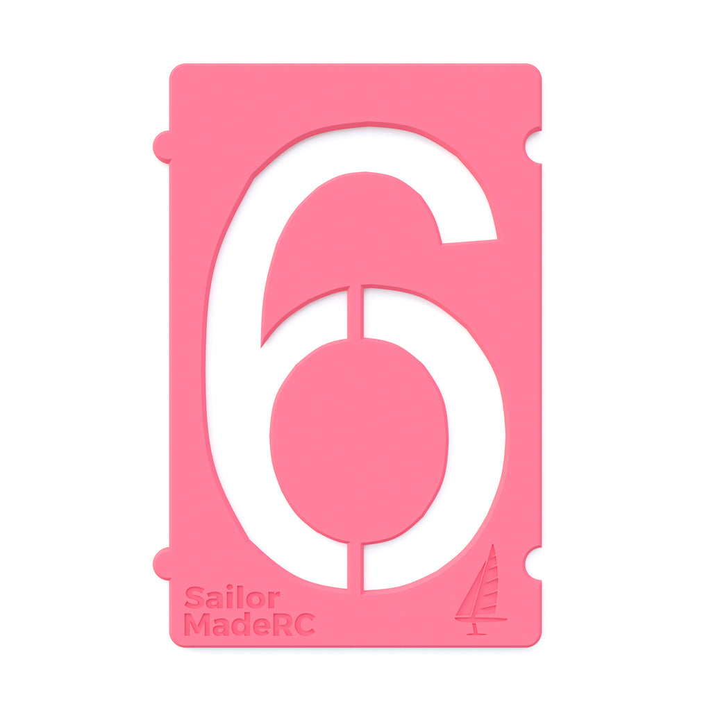 Sail Numbers 80 mm