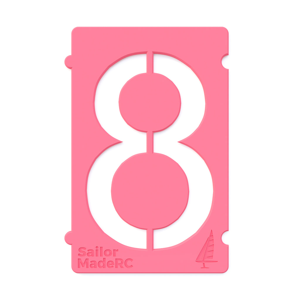 Sail Numbers 80 mm