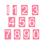 Sail Numbers 80 mm