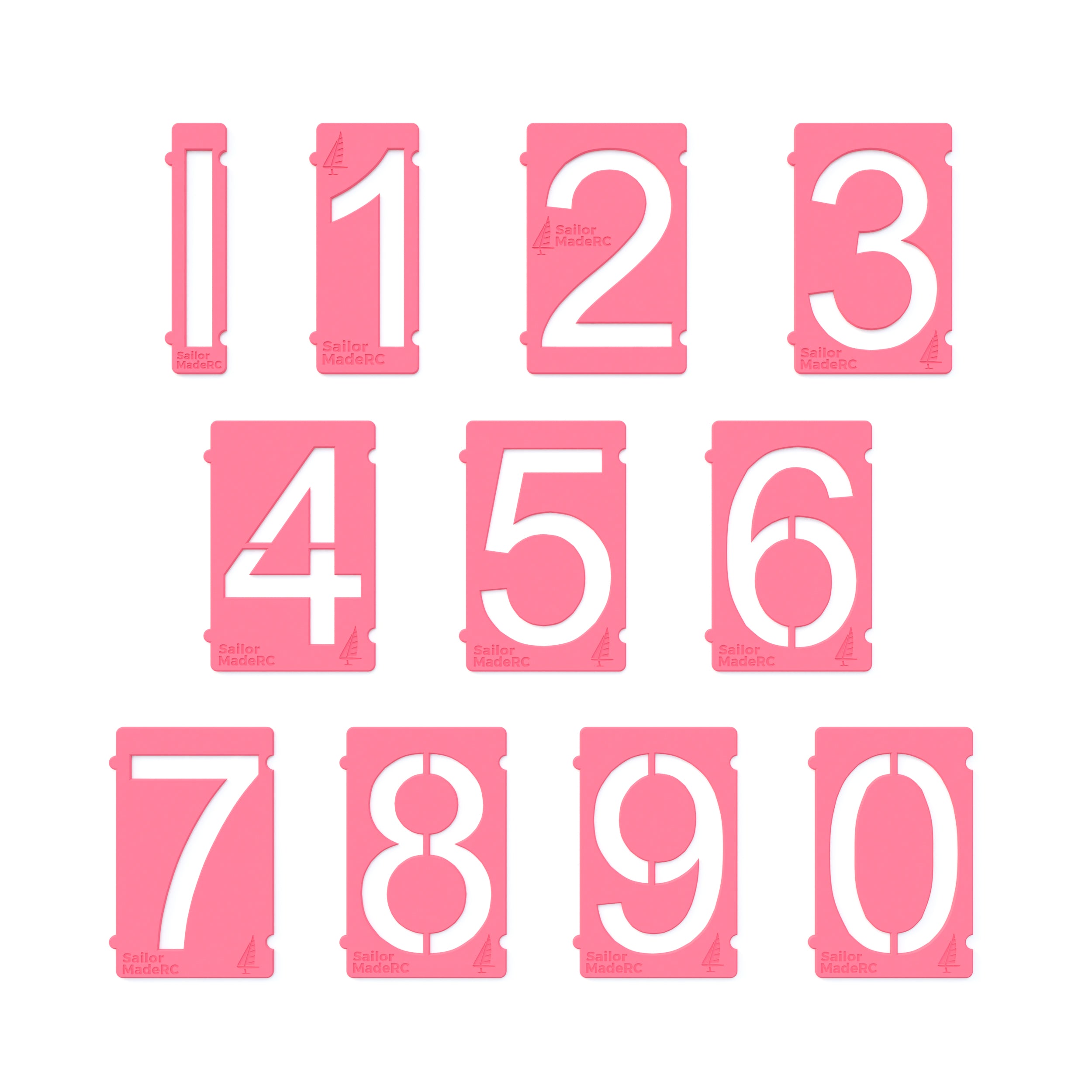Sail Numbers 80 mm