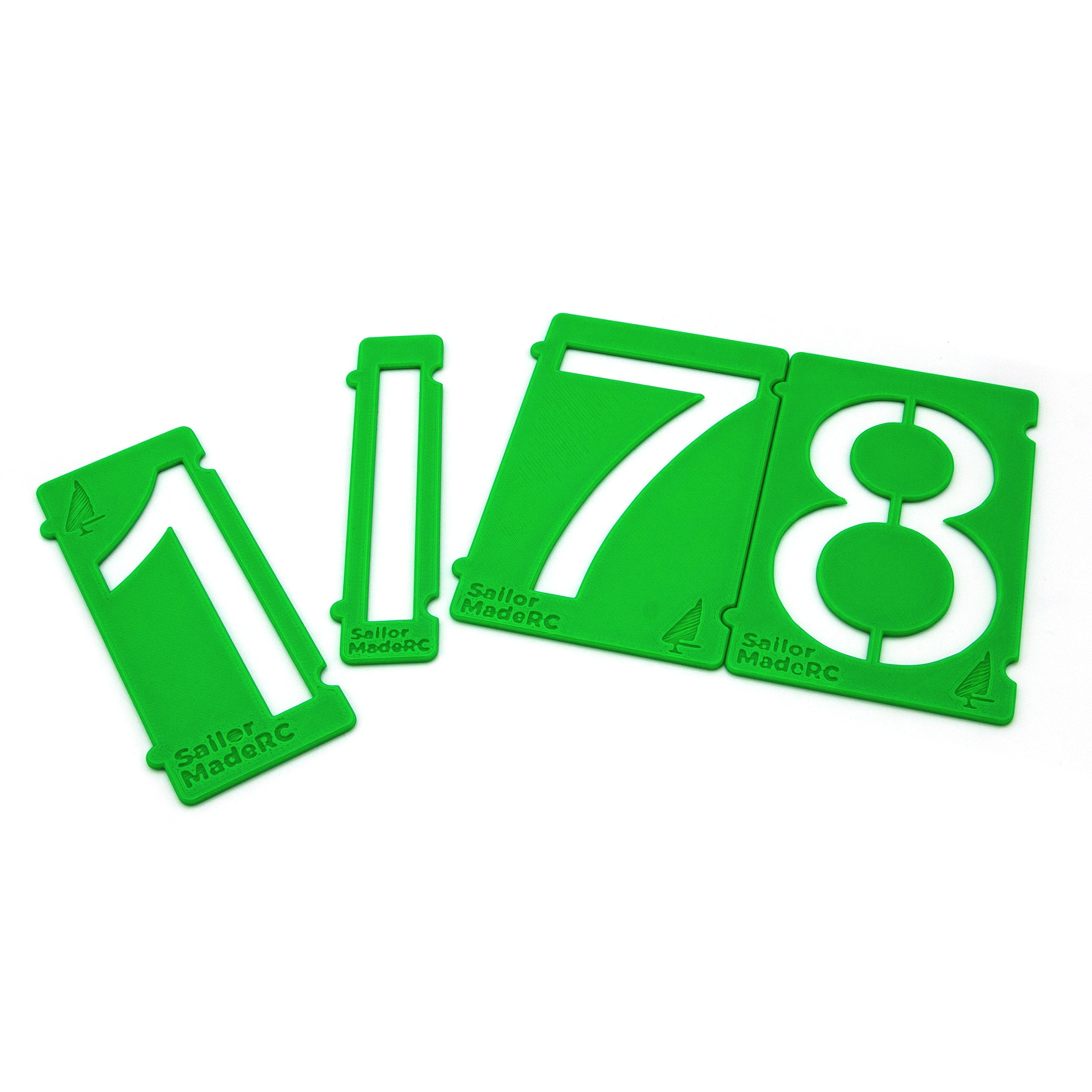 Sail Numbers 80 mm
