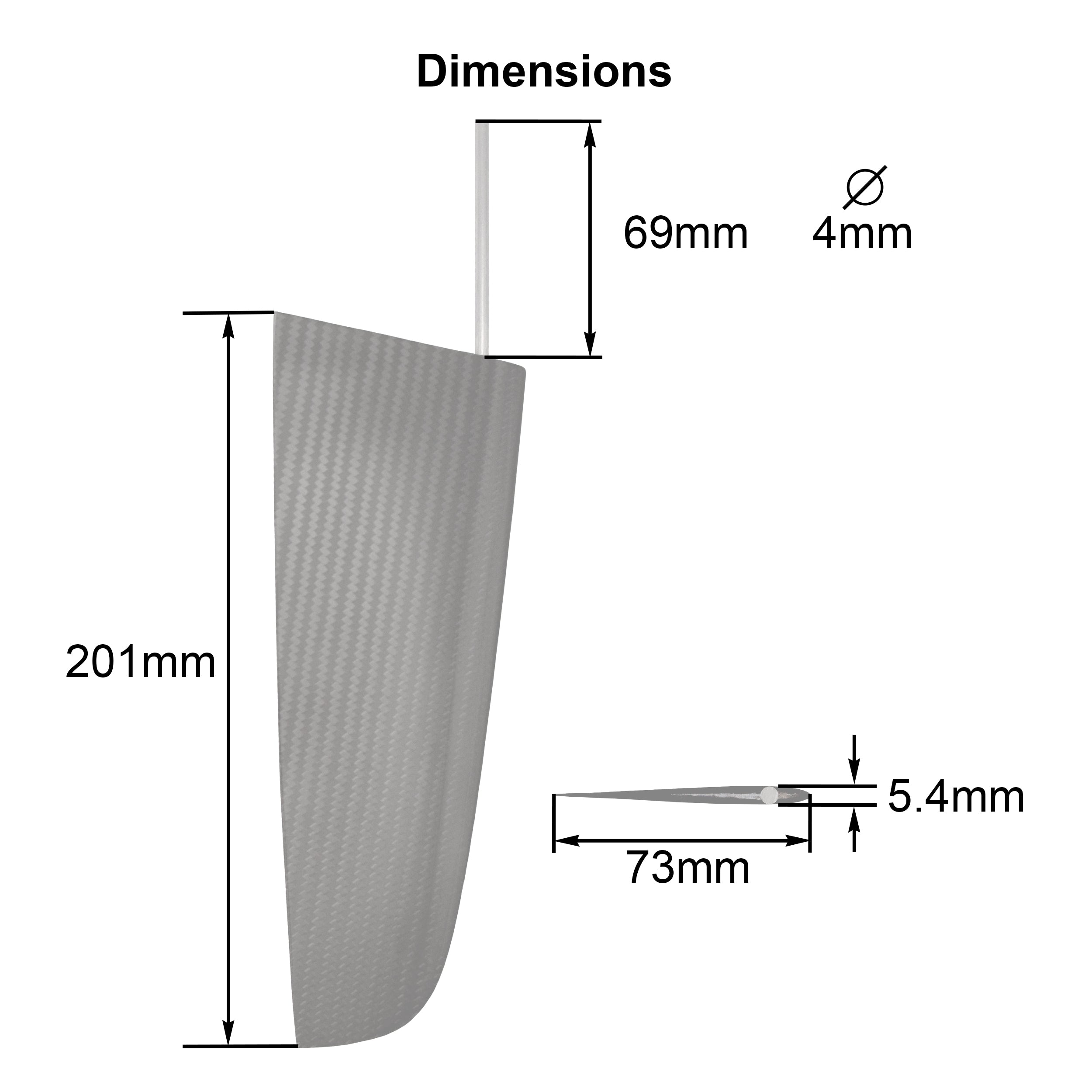 Rudder for IOM